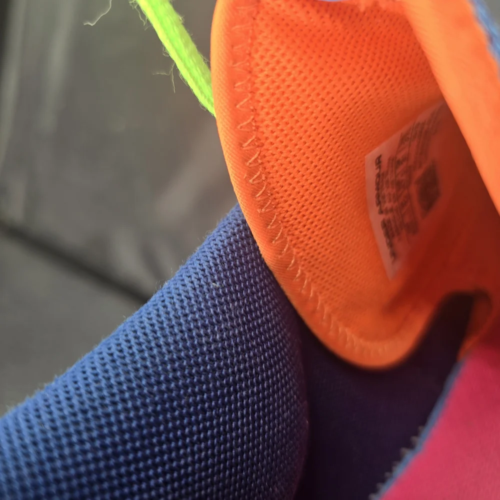 Under Armour Blue‎ and Orange Athletic Shoes Performance Design